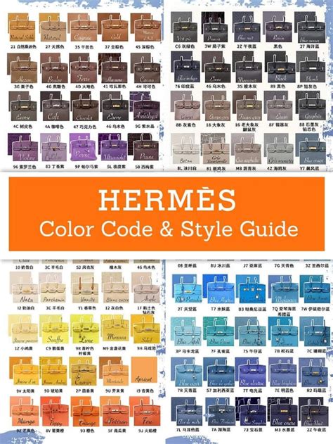 hermes m1 color code|hermes exotic colors.